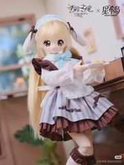 Unveiled Door SyncyLand Cocoa Ootd 22.5cm/8.8In Bjd Dressable Action Figure Gift