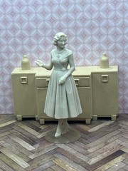 1:24 1950 Dollhouse Elegant Hostess Inspired by Marx