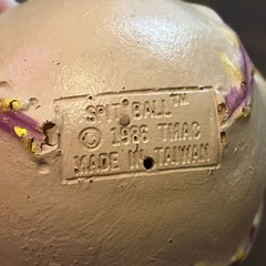 Vintage Madballs Spit Ball Louie Mel Appel 4” Foam Weird Ball 1986 TMAC