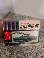 1966 Comet Cyclone GT 1/25 Model Kit AMT Vintage MIB NEW Unbuilt