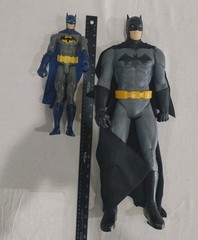 (2) Batman DC Comics Action Figures 20″ 2014 Jakks Pacific & 12″ Mattel