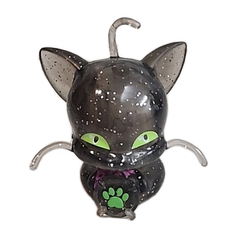 Miraculous Ladybug Cat Noir Kwami Surprise Plagg Chase Glitter Rare Toy Figure