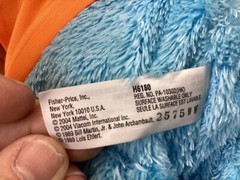 Blues Clues Dancing Toy Blue Nick Jr Fisher Price 14in 2004 Chicka Chicka Conga