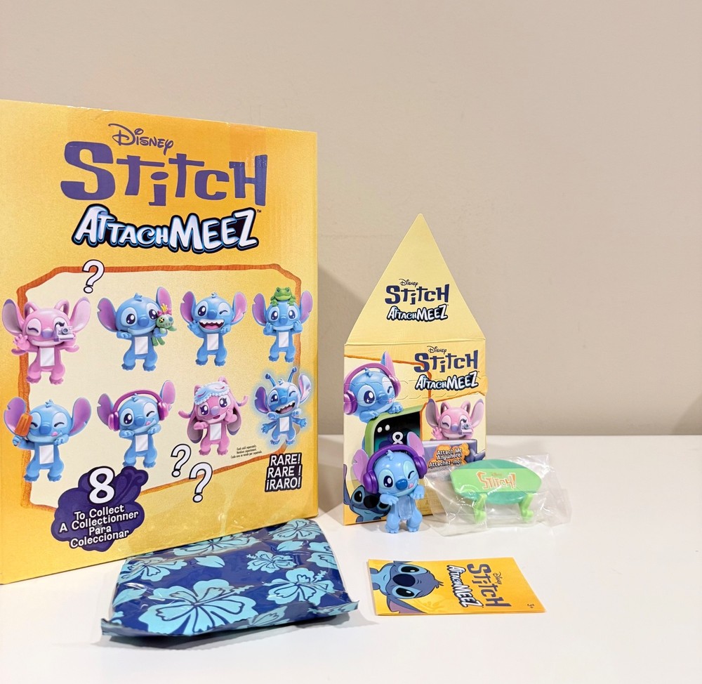 Disney Stitch Attachmeez Collectible Mini Figure Blind Box 2026 You Choose READ!