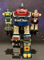 Vintage 1982 Japan Six Gods Godmars Combination Chogokin Popy Figure! US Seller!