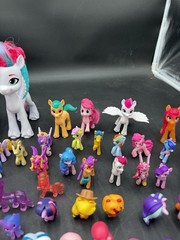Huge My Little Pony Lot Of 96 Figures Various Styles And Years Plus Accessories