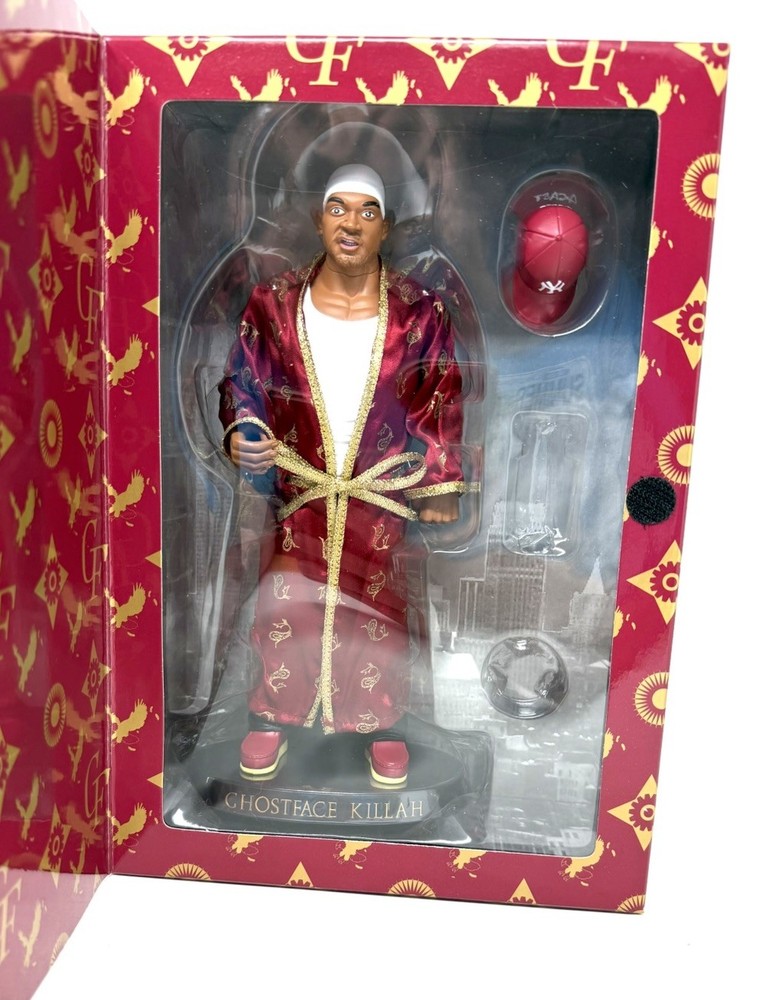 GHOSTFACE KILLAH RED & GOLD EDITION WU TANG CLAN 4 CAST ACTION FIGURE