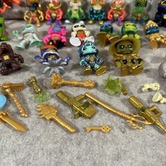 Treasure X Moose Toys Large Lot Of Action Figures Weapons & Accessories