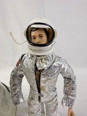 GI Joe 1966 Space Capsule & Astronaut 12″ Figure & Suit, Helmet Vintage No Repro