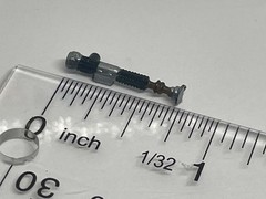 Star Wars 3.75″ Lightsaber saber hilt part part only Hasbro (READ) B