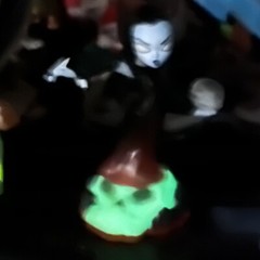 Skylanders Hex Lightcore Glow In Dark Figure Activision 2012 Giants Swap Force