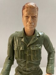 Vintage Marx Toys Stony Smith Figure With Accessories