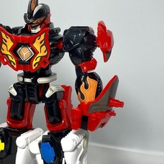 Gekiranger Mini Pla Geki Fire Power Rangers Jungle Fury Master Megazord JAPAN 1