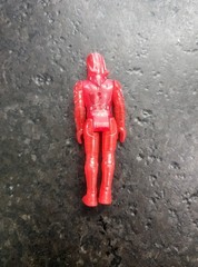 Vintage 1981 Tron Red Sark Tomy Walt Disney Movie Action Figure No Disk