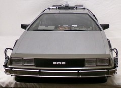 Hot Toys Back To The Future MMS260 DeLorean Time Machine 1/6 Vehicle Complete