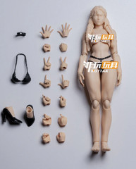 NT-04FW-F: Nota NT-04 Fang 1/12 female body (Fang, white skin, Separate neck)
