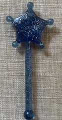 Vintage My Little Pony Princess Tiffany Royal Dark Blue Star Wand – 2”