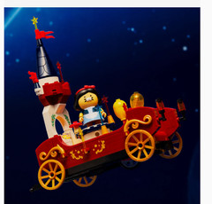 Kakao Friends Choonsik 3-Set Blocks Parade Car Pharaoh Royal Coach Korea Limited