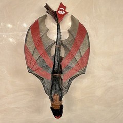 DreamWorks How To Train Your Dragon 11” Action Figure Collectible,Red/Black Wing