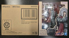Bandai S.H.Figuarts Naruto Jiraiya Hero Konoha, Master of Senjutsu Sage Mode USA