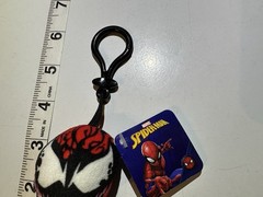 Carnage Plush Keychain Accessory Spiderman Villain 3.5 inch Marvel Good Stuff
