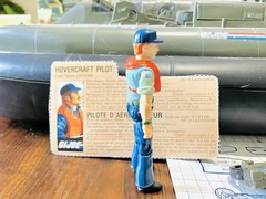 GI Joe 1984 Killer WHALE + Cutter 100% Complete & Unbroken File Card Blueprints