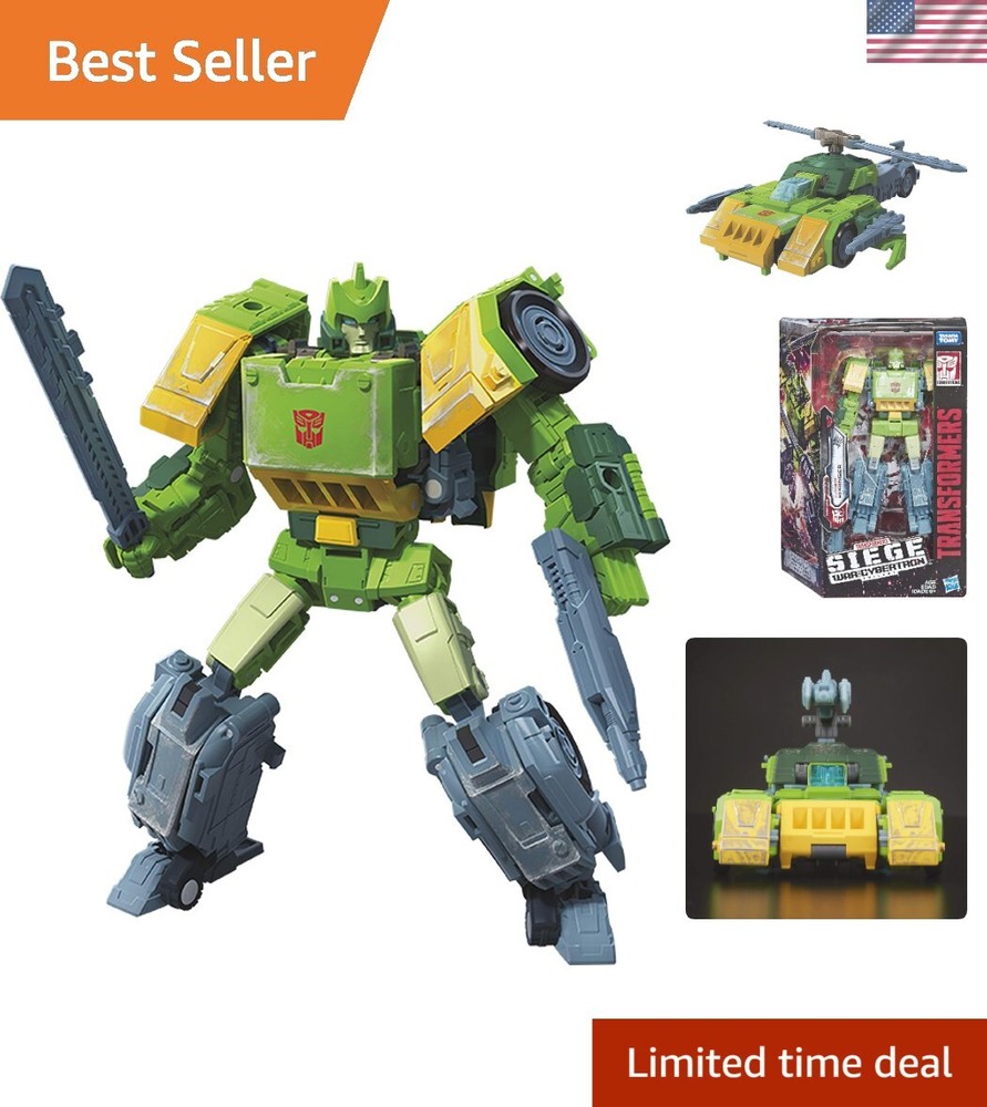Transformers Voyager Class Autobot Springer Action Figure – Customizable Weapons