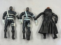 Marvel Legends Shield Agent Nick Fury TRU Exclusive Army Builder lot of 8