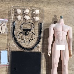 JIAOU DOLL 1/6 Seamless Male Body Doll Male Figure Fit 12″ For Phicen Hot Toys