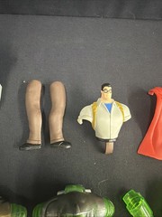 DC Direct Superman LexCorp Accessories Parts Lot Cape Kryptonite Armor