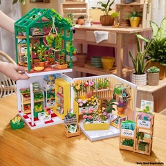 Miniverse Make It Mini Spaces Greenhouse Building Set