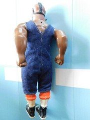 12″ A-TEAM Mr. T B.A. BARACUS Superhero 1983 Action Figure& STICKER Galoob PW