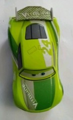 Disney Pixar Chase Racelott VITOLINE #24 Pull Back & Go Car Diecast 1:43. 48