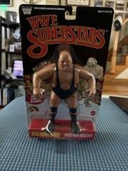 LJN Mattel WWE Superstars King Kong Bundy Rare Chase Black Card MOC