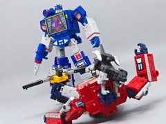 MSS STUDIO Stickers&Acrylic Screen/ABS HEAD Upgrade Kit For SS86 Soundwave