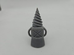 Custom 3d Printed Drill Arm Accessory For Mythic Cosmic Legions 1/12 Scale