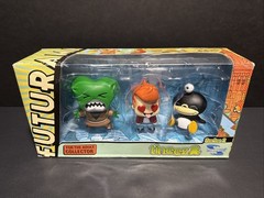 Futurama Tineez Series 2 Three Piece Figure Set Collectible Stylized Action Fig