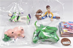 Toy Story Andy is Coming Vol. 2 Tomy Gachapon (Full 4-Set)