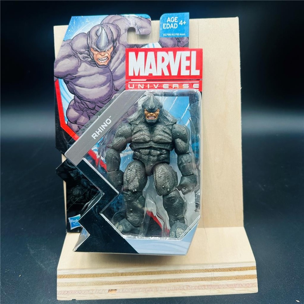 Marvel Universe Rhino 3.75″ Figure Hasbro Series 5 #003 Please Read