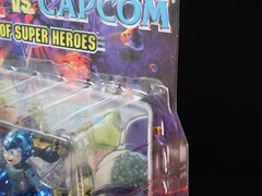 ToyBiz Video Game Super Stars Marvel vs Capcom War Machine vs Mega Man Set