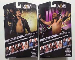 Set Of 2 Jazwares AEW Unmatched Series 10 CHASE ADAM COLE #80 & ADAM COLE #75