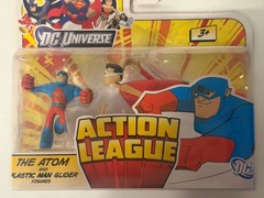 DC Universe Action League The Atom and Plastic Man Glider & Green Lantern 2011