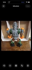 Adventure Force Rexobot Combat Robot Action Figure w/ Lights & Sound 13 in