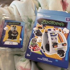 MINISO DISNEY ZOOTOPIA DUDU FUN CAR SERIES BLIND BOX FIGURE TOYS GIFT