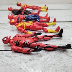 Marvel Spider-Man Lot Of 5 5.5″ Basic Action Figures Modern Adjustable Hasbro
