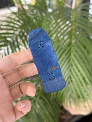 34mm Doom Lagoon Fingerboard Cruiser Deck Woob Bonk Blackriver Flatface GOO LTD