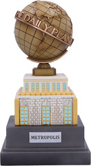 Superman Daily Planet Ornament 22cm – Official DC Comics Home Decor