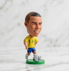 Ronaldo R9 Brazil Soccer Action Figure 2.5″ Doll World Cup Statue Football