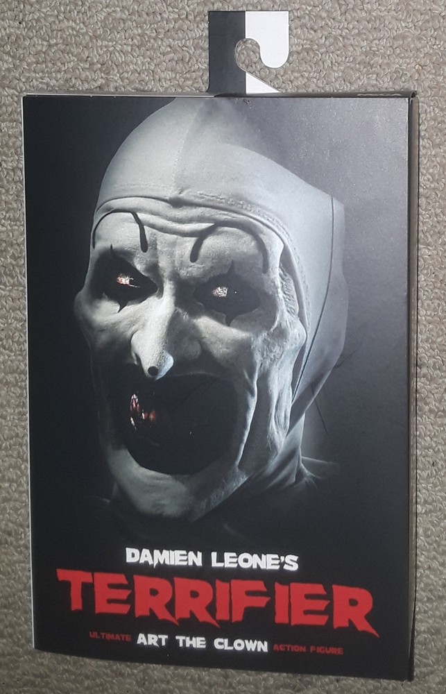 NECA Damien Leone’s Terrifier Art the Clown ultimate action figure new sealed