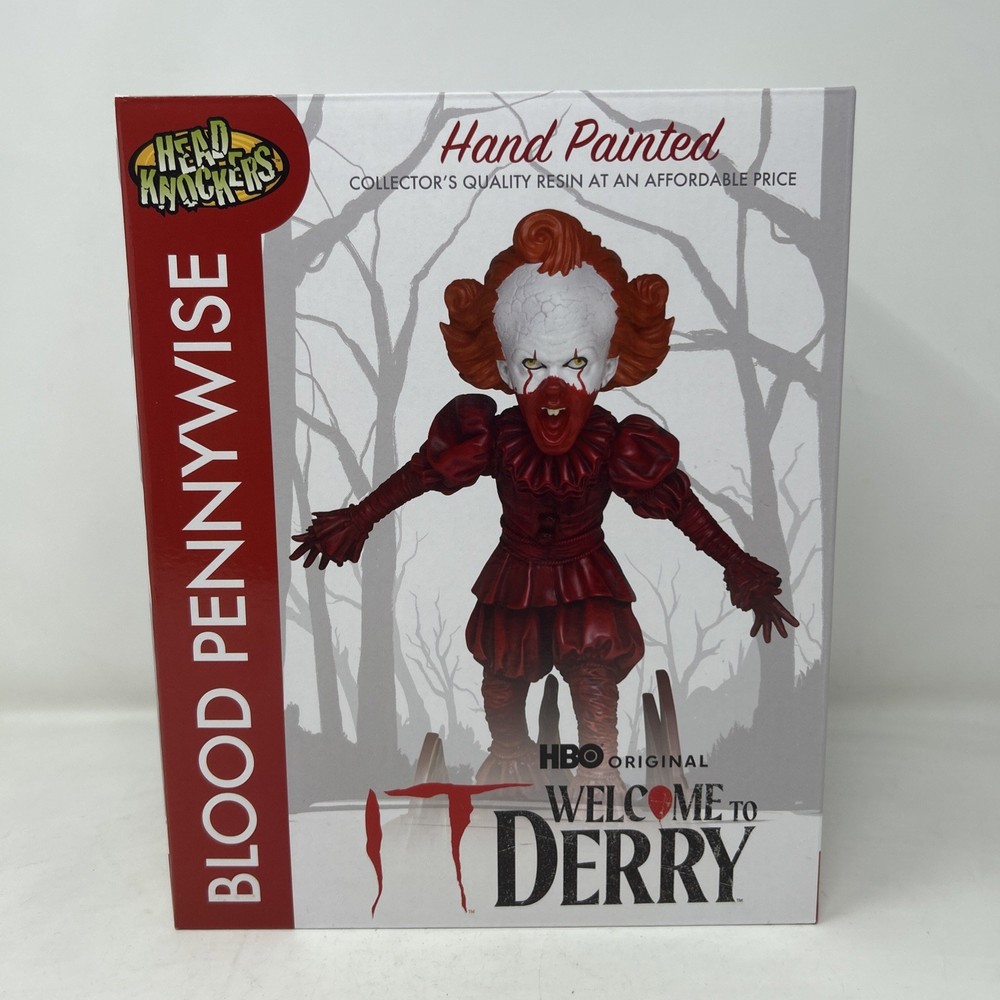 Neca Head Knockers Welcome To Derry Blood Pennywise